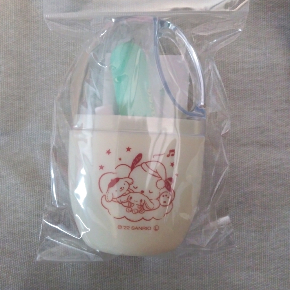 Kawaii Toothbrush Set - Pochacco - Sanrio - NIP